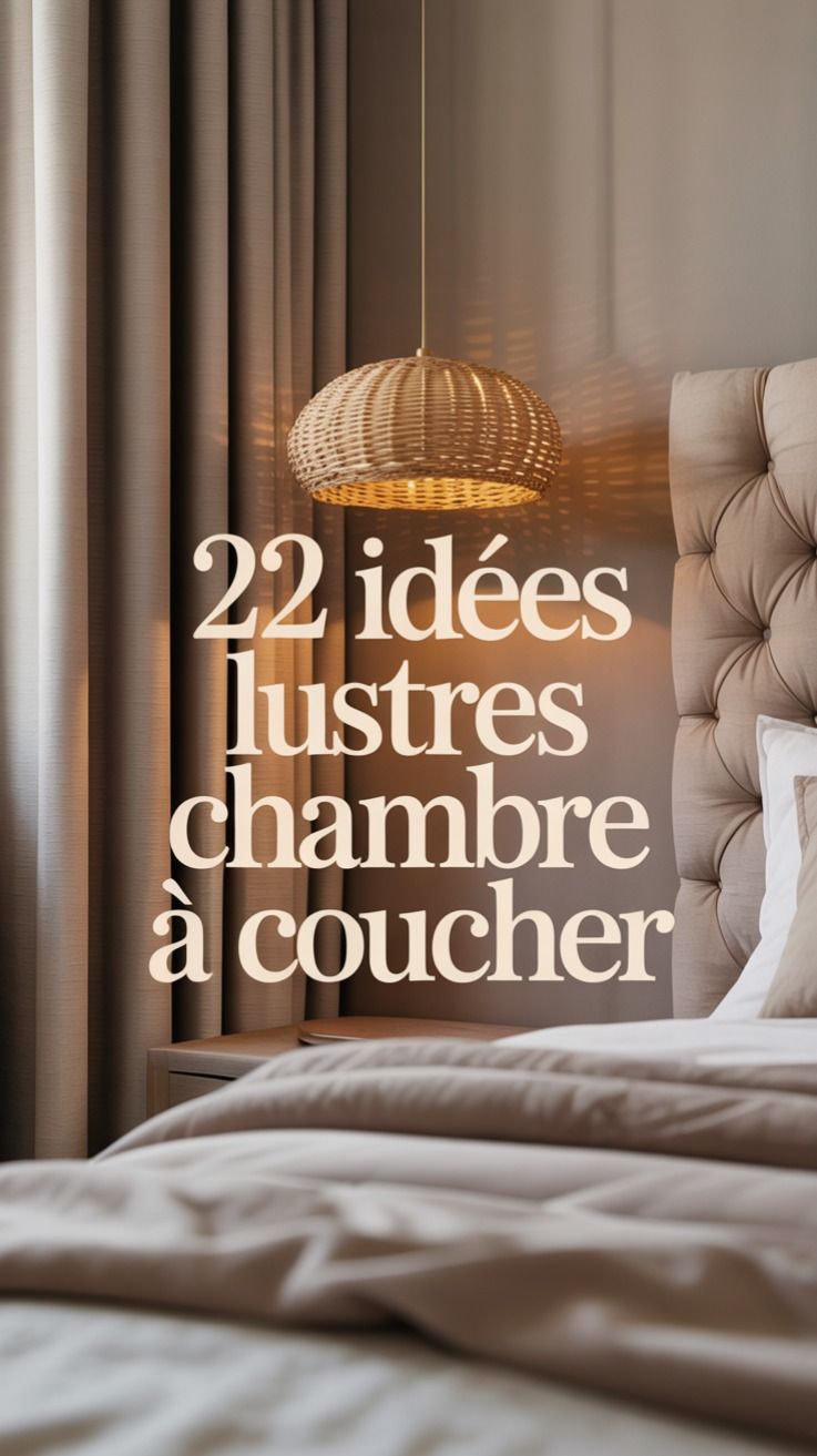 Decoration chambre parentale style contemporain