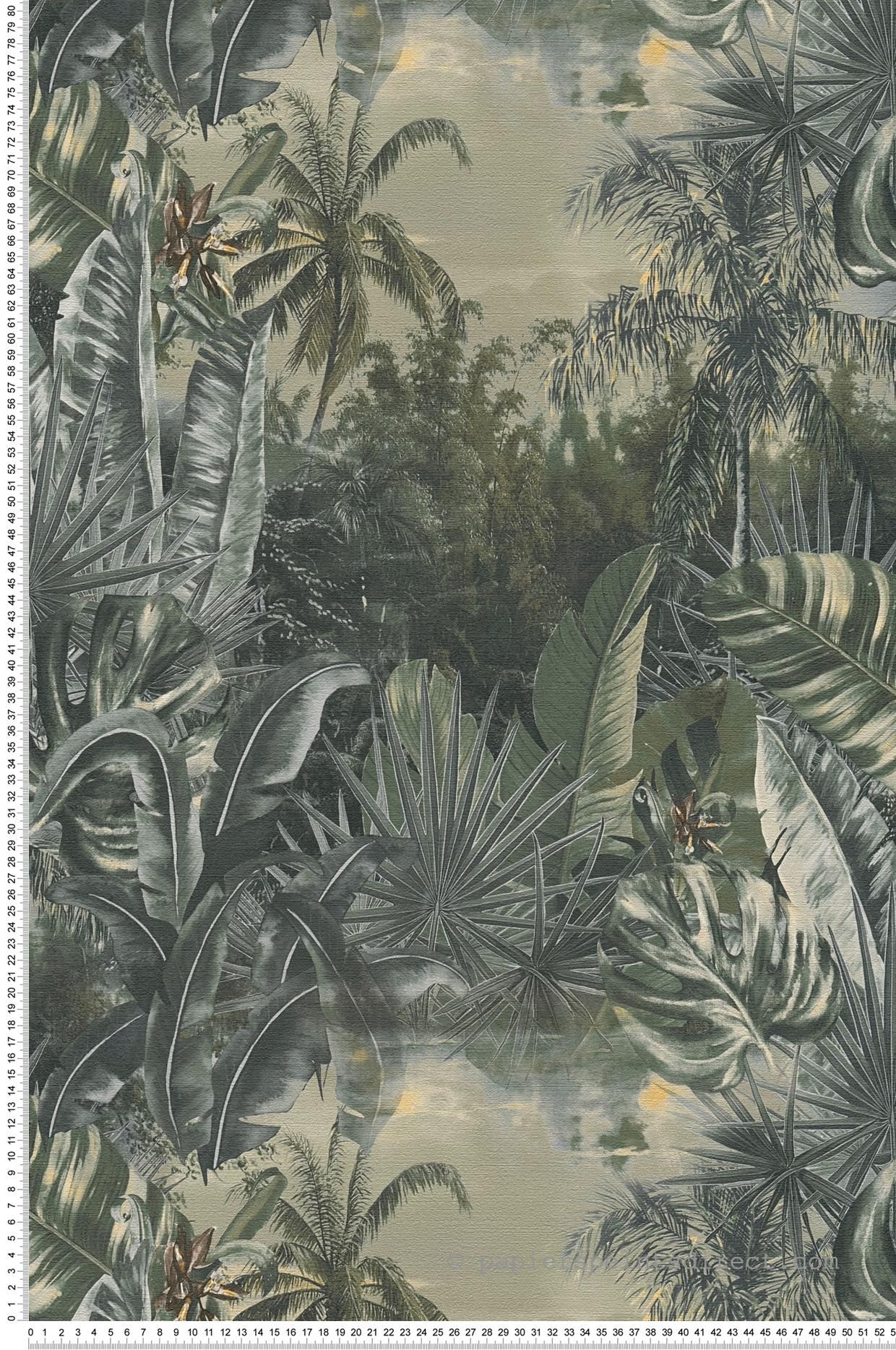 Decorer une chambre dans un style jungle - idees et tendances