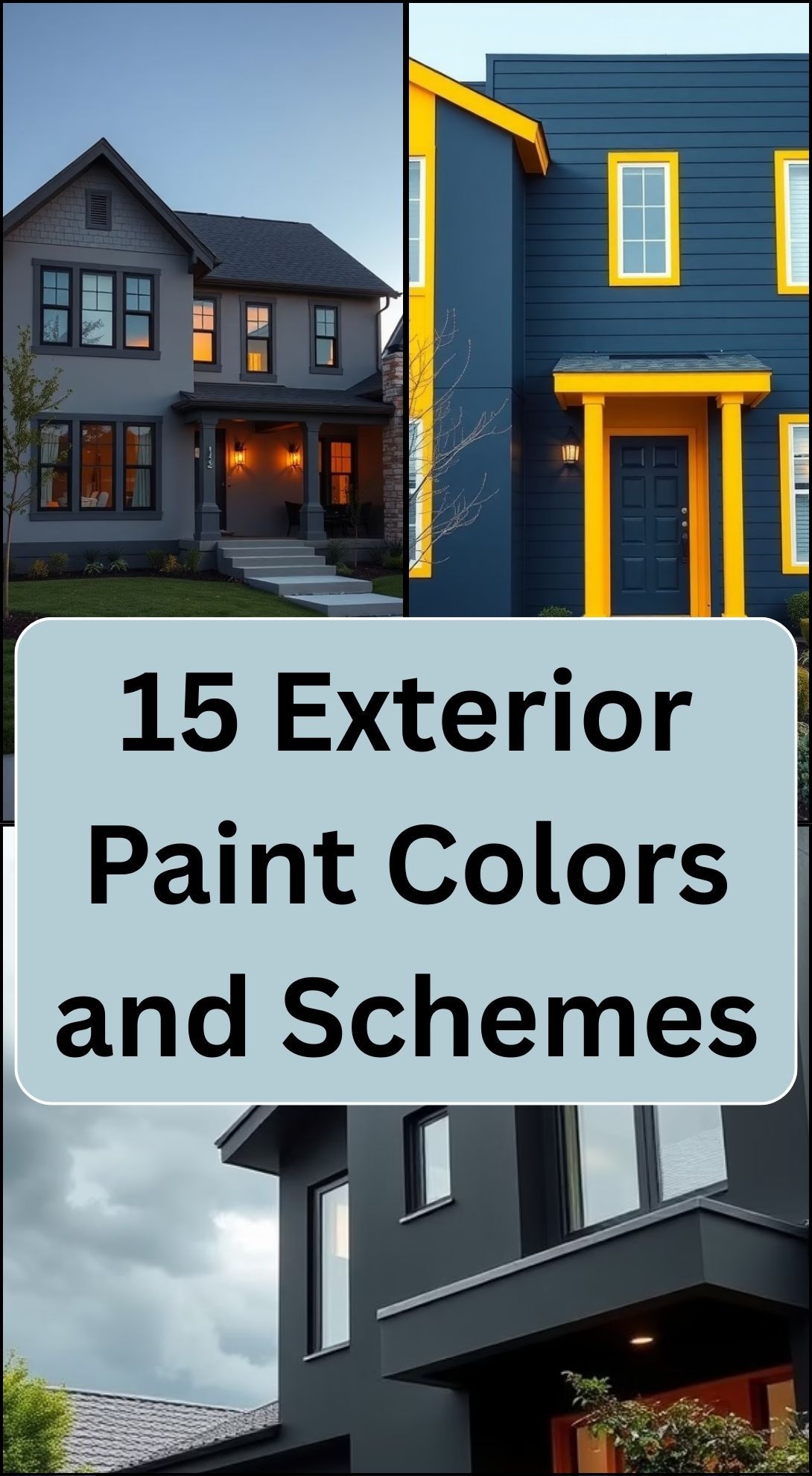 Couleurs pour les exterieurs et les facades de maisons 2026 - amenagement et design