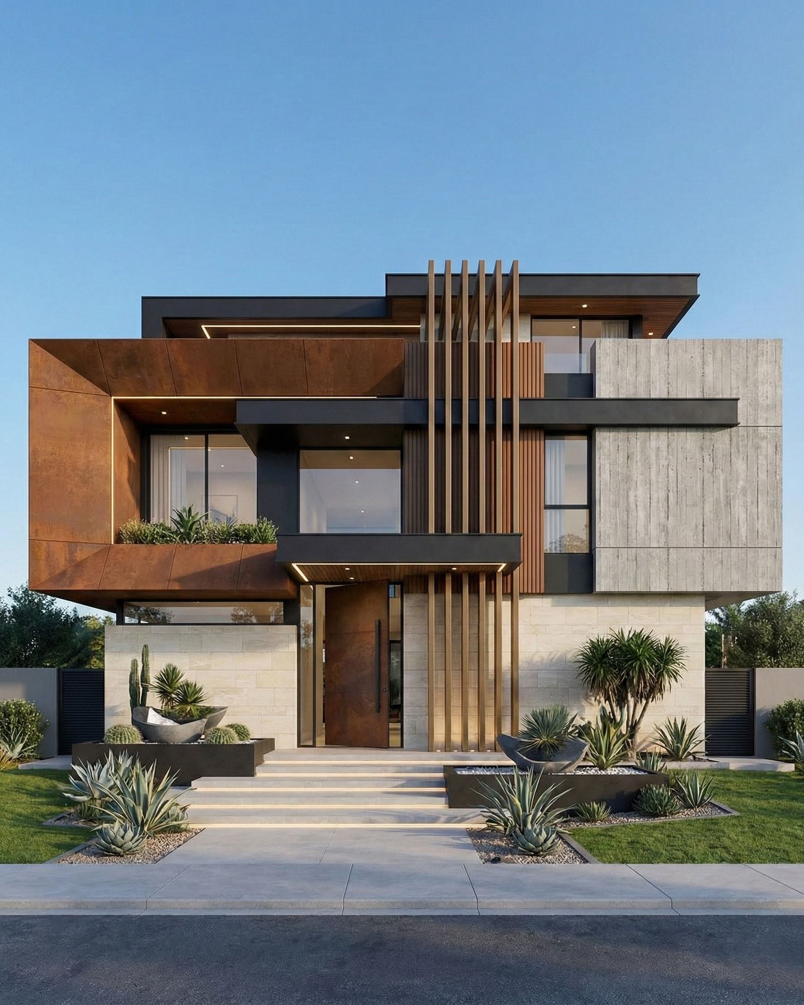 Maisons rustiques modernes idees et photos de decoration - inspiration decoration