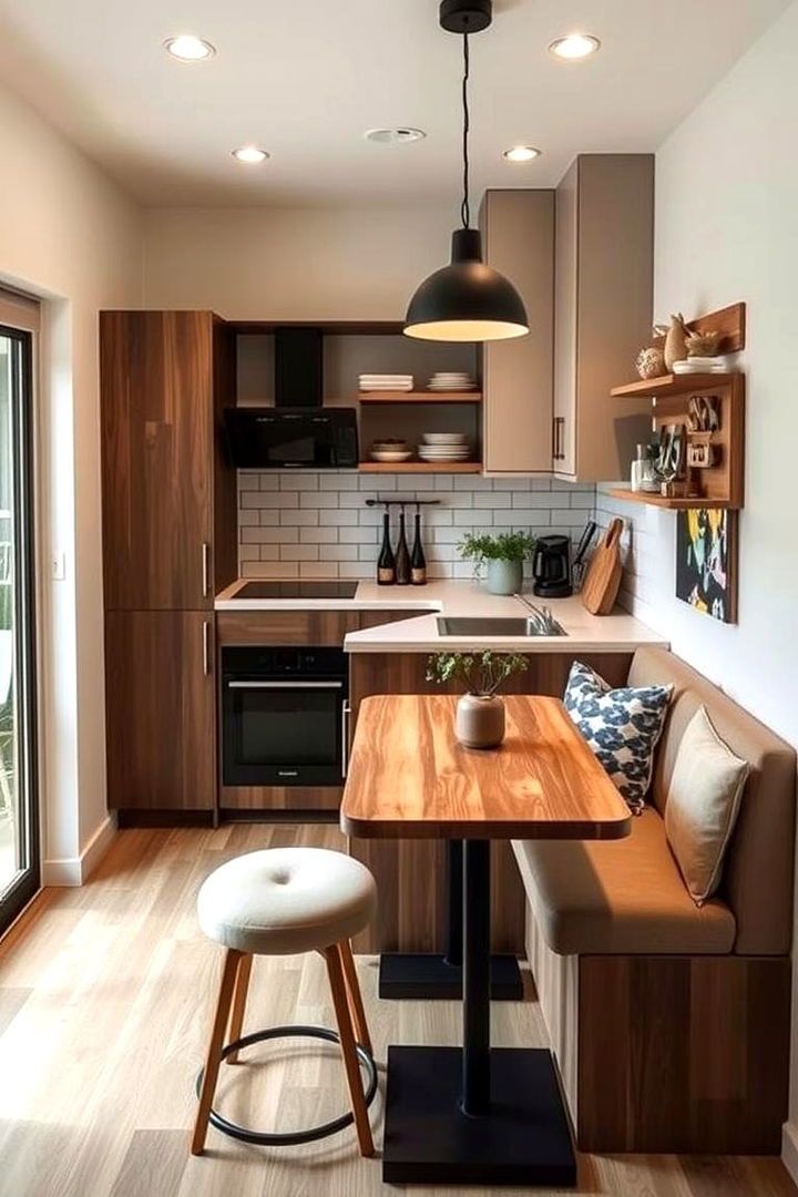 La cuisine verte et bois une teinte elegante et moderne - inspiration decoration