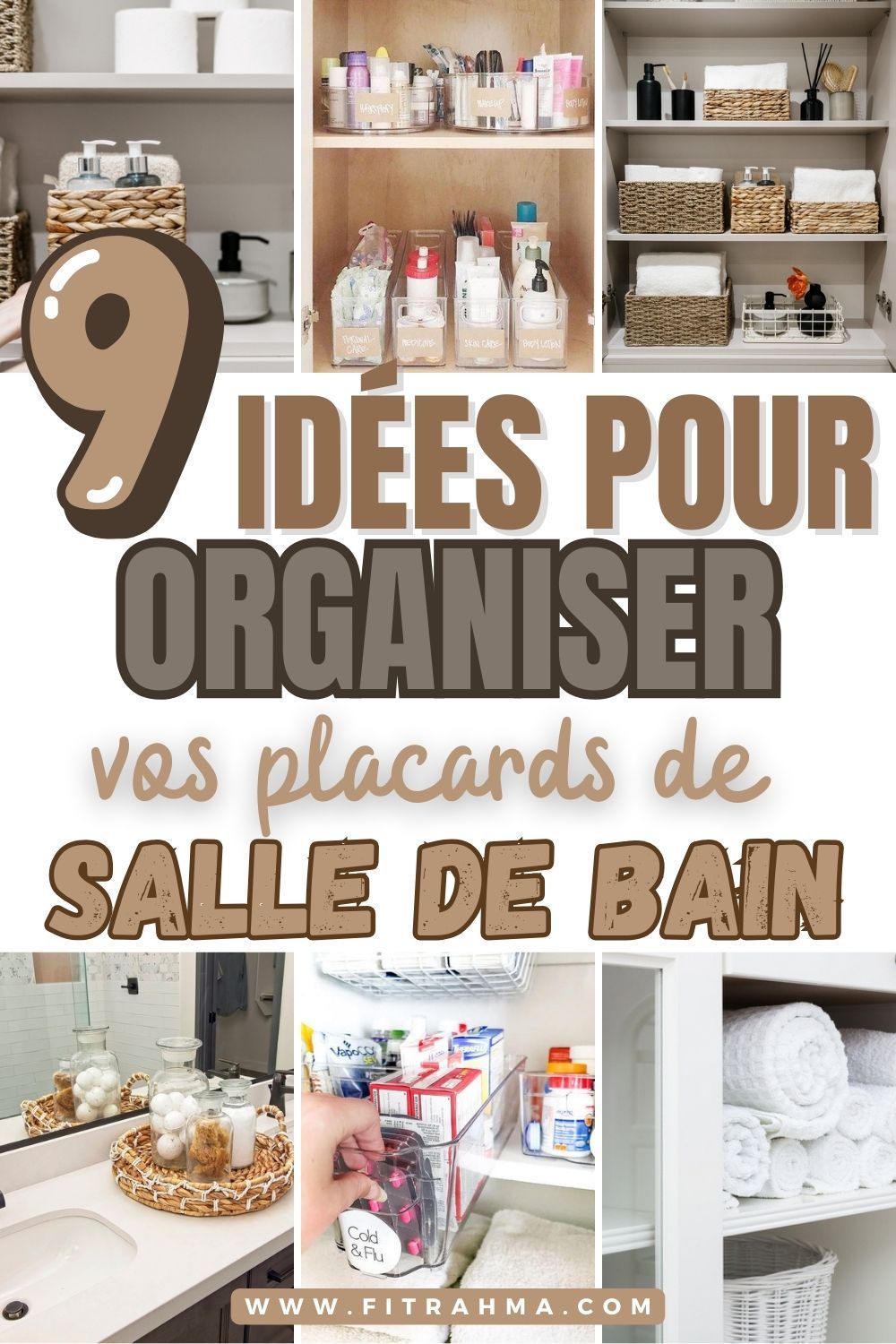 Dressing organise avec systeme de rangement modulable